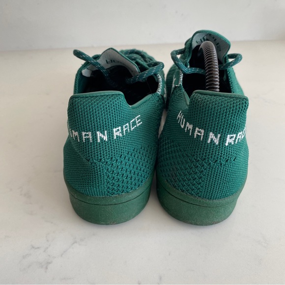 Adidas Pharrell Williams Superstar UK 9 Green PrimeKnit Human Race - Picture 4 of 7